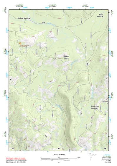 37119SE Page 5 Shaver Lake Topo Preview 1