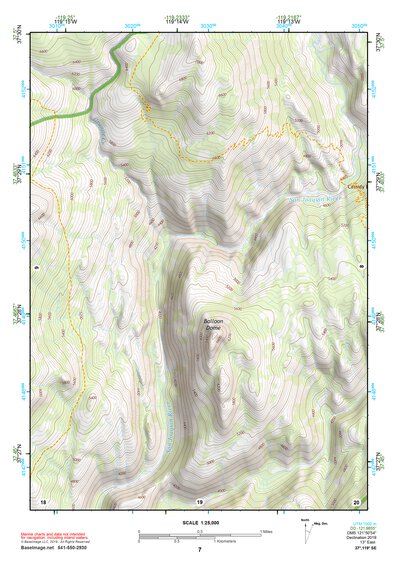 37119SE Page 7 Shaver Lake Topo Preview 1