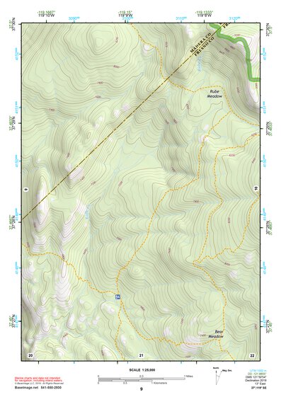 37119SE Page 9 Shaver Lake Topo Preview 1