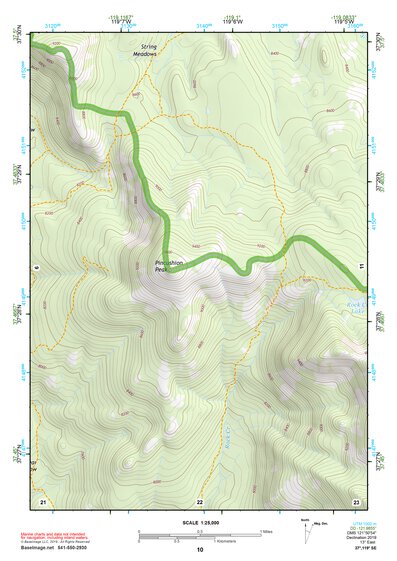 37119SE Page 10 Shaver Lake Topo Preview 1