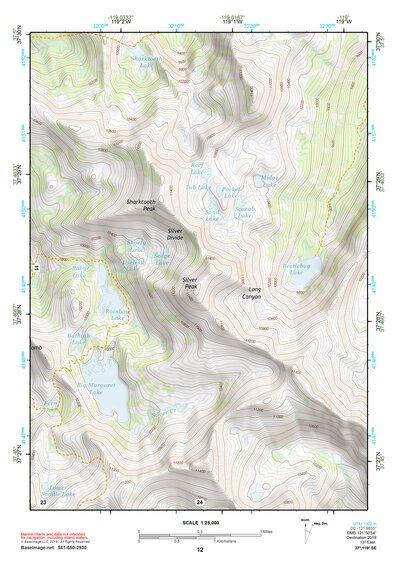 37119SE Page 12 Shaver Lake Topo Preview 1