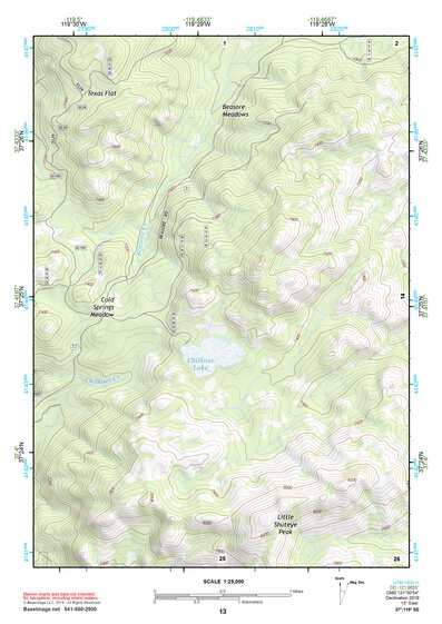 37119SE Page 13 Shaver Lake Topo Preview 1