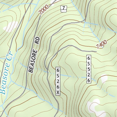 37119SE Page 13 Shaver Lake Topo Preview 3