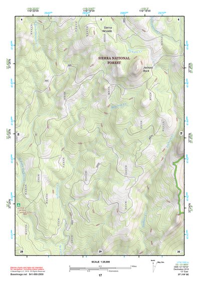 37119SE Page 17 Shaver Lake Topo Preview 1