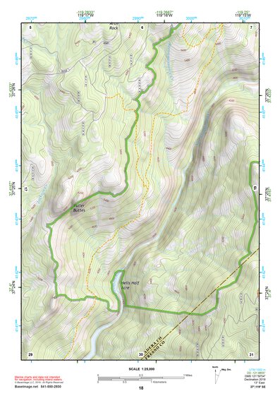 37119SE Page 18 Shaver Lake Topo Preview 1