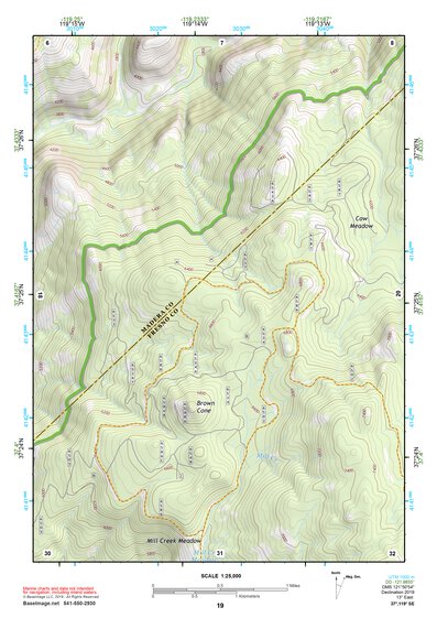 37119SE Page 19 Shaver Lake Topo Preview 1