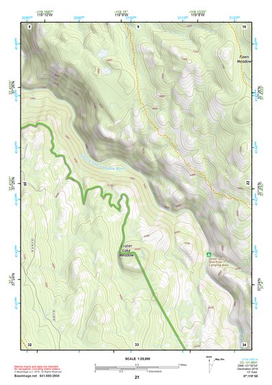 37119SE Page 21 Shaver Lake Topo Preview 1