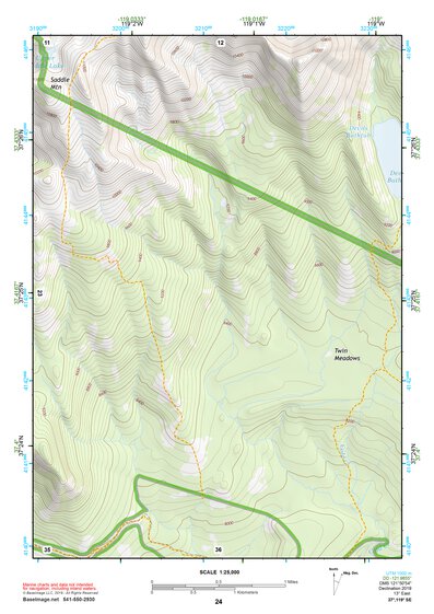 37119SE Page 24 Shaver Lake Topo Preview 1