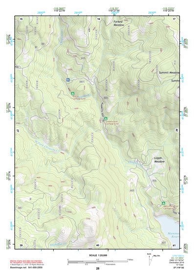 37119SE Page 28 Shaver Lake Topo Preview 1