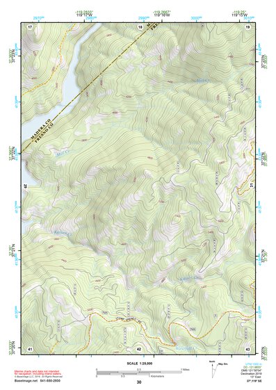 37119SE Page 30 Shaver Lake Topo Preview 1
