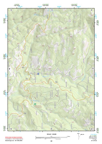 37119SE Page 31 Shaver Lake Topo Preview 1