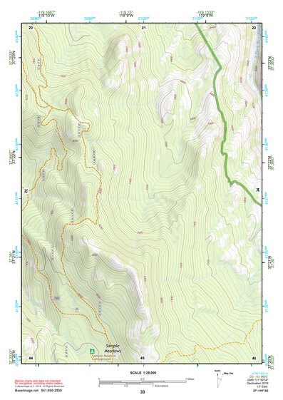 37119SE Page 33 Shaver Lake Topo Preview 1