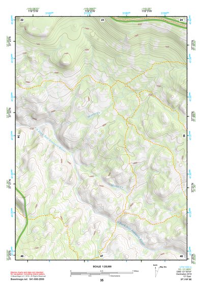 37119SE Page 35 Shaver Lake Topo Preview 1