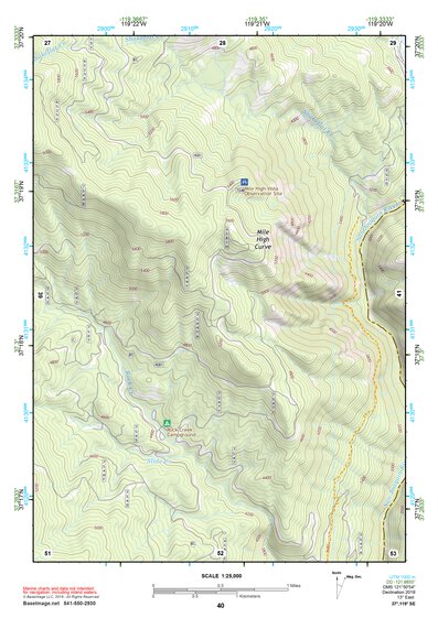 37119SE Page 40 Shaver Lake Topo Preview 1
