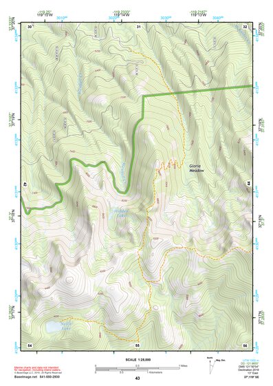 37119SE Page 43 Shaver Lake Topo Preview 1