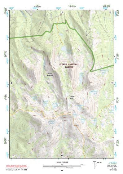 37119SE Page 44 Shaver Lake Topo Preview 1