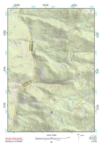 37119SE Page 53 Shaver Lake Topo Preview 1