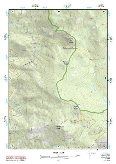 37119SE Page 54 Shaver Lake Topo Preview 1