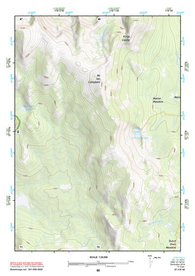 37119SE Page 60 Shaver Lake Topo Preview 1