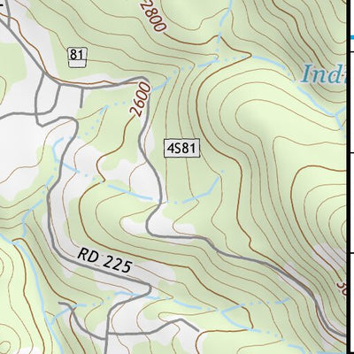 37119SE Page 61 Shaver Lake Topo Preview 3