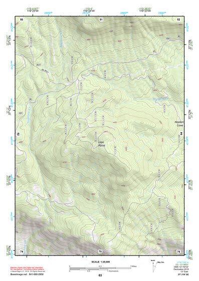 37119SE Page 63 Shaver Lake Topo Preview 1