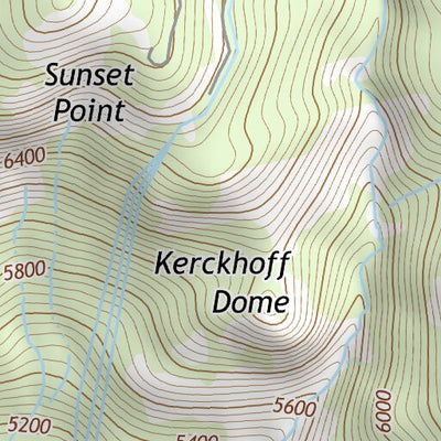 37119SE Page 67 Shaver Lake Topo Preview 3