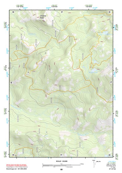 37119SE Page 69 Shaver Lake Topo Preview 1