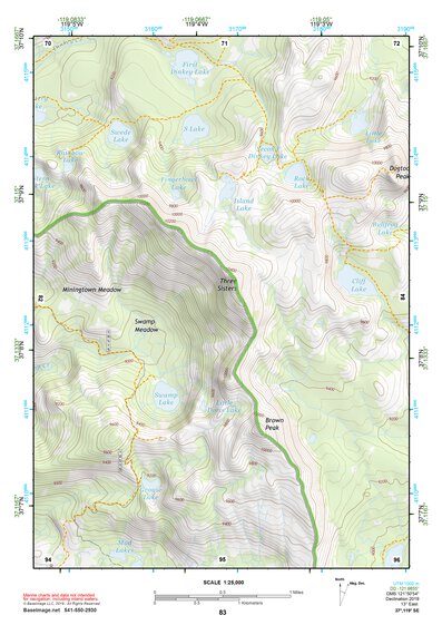 37119SE Page 83 Shaver Lake Topo Preview 1