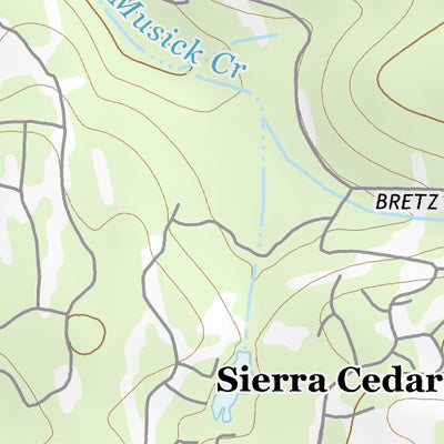 37119SE Page 89 Shaver Lake Topo Preview 2