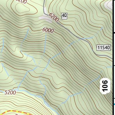 37119SE Page 105 Shaver Lake Topo Preview 3