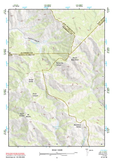 37121SE Page 1 San Jose Topo Preview 1
