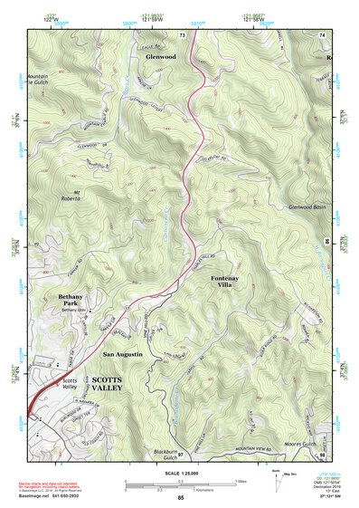 37121SW Page 85 San Jose Topo Preview 1