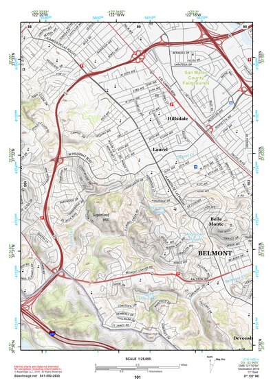 37122NE Page 101 San Francisco Topo Preview 1