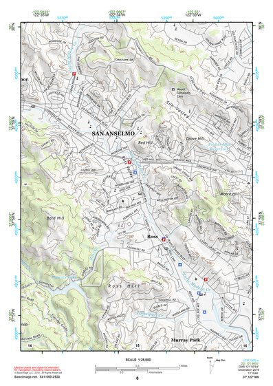 37122NW Page 8 San Francisco Topo Preview 1