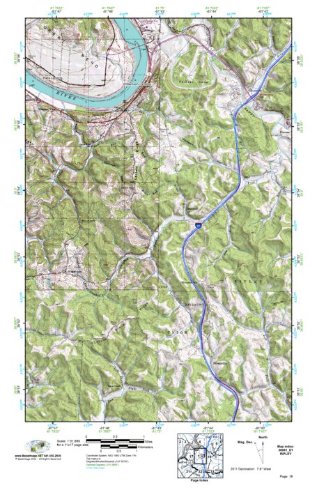 (38081e1) Page 018 Ripley Map by BaseImage Publishing | Avenza Maps
