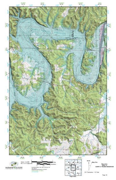 (38093a1) Page 063 Harry S. Truman Reservoir Preview 1