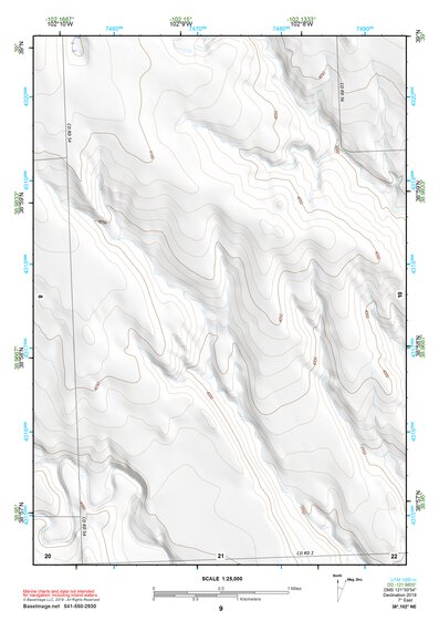 38102NE Page 9 Cheyenne Wells Topo Preview 1