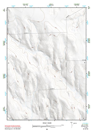 38102NE Page 10 Cheyenne Wells Topo Preview 1