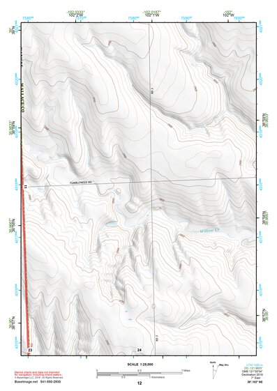 38102NE Page 12 Cheyenne Wells Topo Preview 1