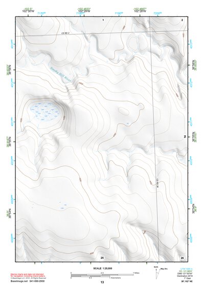 38102NE Page 13 Cheyenne Wells Topo Preview 1