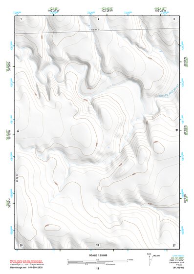 38102NE Page 14 Cheyenne Wells Topo Preview 1