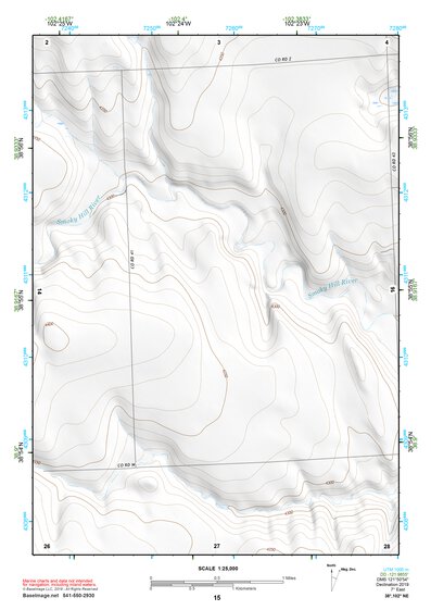 38102NE Page 15 Cheyenne Wells Topo Preview 1
