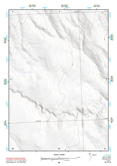 38102NE Page 18 Cheyenne Wells Topo Preview 1