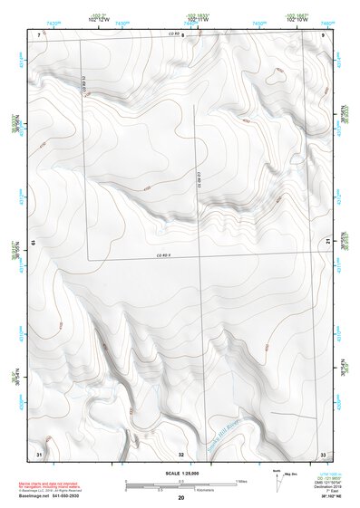 38102NE Page 20 Cheyenne Wells Topo Preview 1