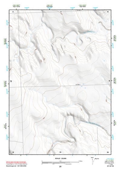 38102NE Page 21 Cheyenne Wells Topo Preview 1