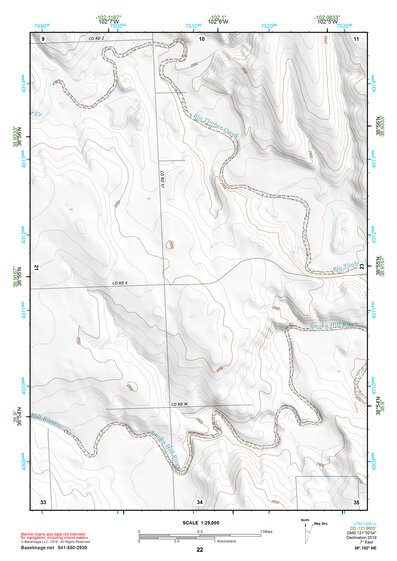 38102NE Page 22 Cheyenne Wells Topo Preview 1