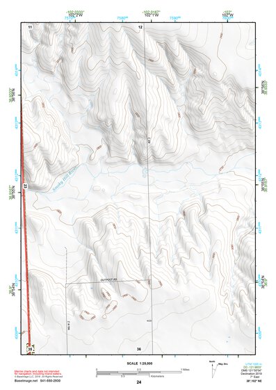 38102NE Page 24 Cheyenne Wells Topo Preview 1