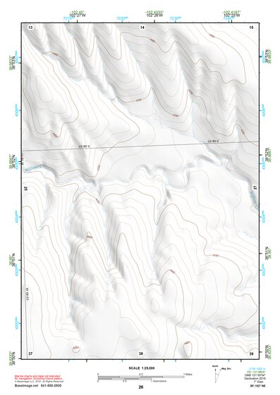 38102NE Page 26 Cheyenne Wells Topo Preview 1