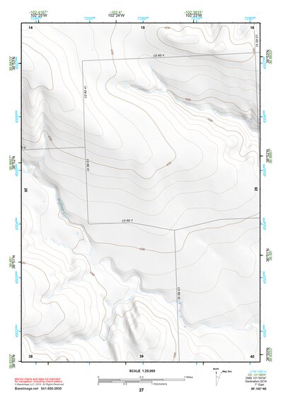 38102NE Page 27 Cheyenne Wells Topo Preview 1