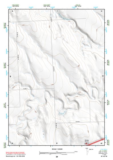 38102NE Page 29 Cheyenne Wells Topo Preview 1